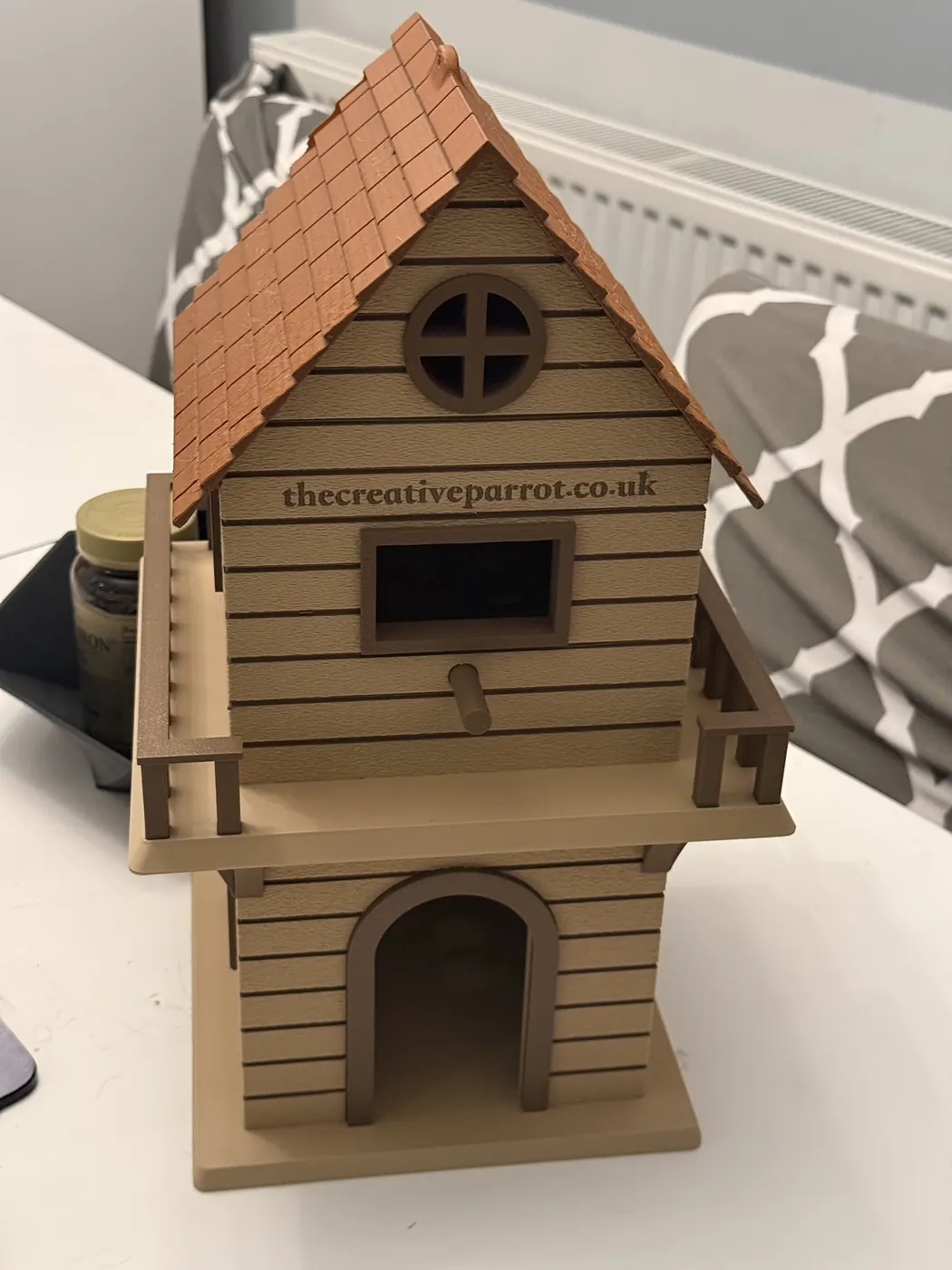 3D printed miniature playhouse
