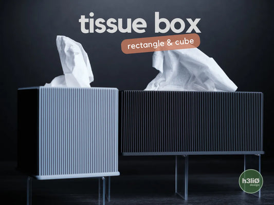 tissue box · rectangle & cube